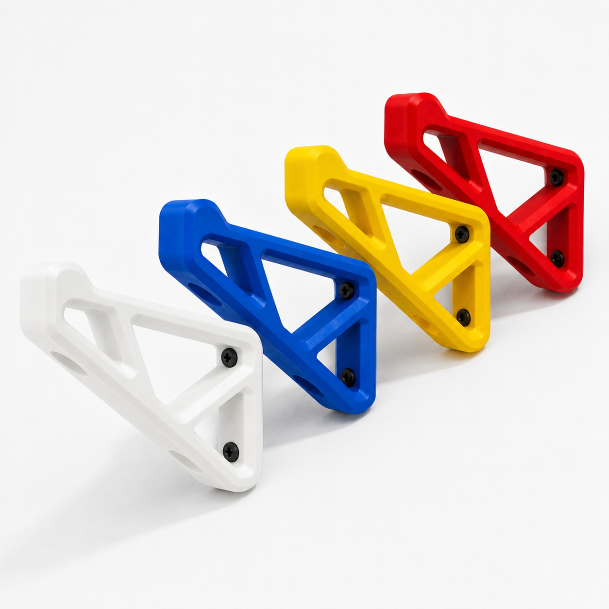 CRAFTBUZZ Wall Mounted Helmet Holder Multi Color